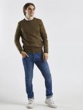Pullover manica lunga Morgano - oliva - 2