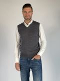 Pullover senza maniche Morgano - grigio medio - 2
