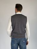 Pullover senza maniche Morgano - grigio medio - 4