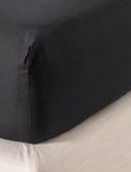 Lenzuola con angoli 2 piazze Zucchi - black - 1