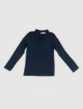 Polo manica lunga Melby - navy - 0