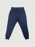 Pantalone in felpa - navy - 0