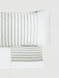 Completo lenzuola 2 piazze Naturae - grigio - 1