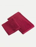 Completo asciugamani Maison Sucree - rosso - 0