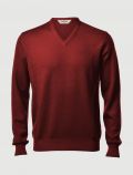 Pullover manica lunga Gran Sasso - rosso - 0