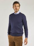 Pullover manica lunga Gran Sasso - blu - 0