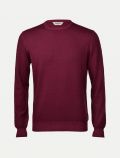 Pullover manica lunga Gran Sasso - bordeaux - 0