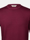 Pullover manica lunga Gran Sasso - bordeaux - 1