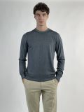 Pullover manica lunga Gran Sasso - grigio azzurro - 0