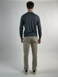 Pullover manica lunga Gran Sasso - grigio azzurro - 4