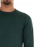 Pullover manica lunga Gran Sasso - verde scuro - 1