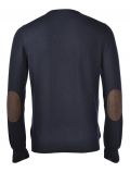 Pullover manica lunga Gran Sasso - blu - 2