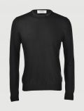 Pullover manica lunga Gran Sasso - nero - 0