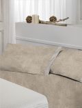 Completo lenzuola 2 piazze Cavalieri - beige - 2