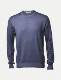 Pullover manica lunga Gran Sasso - azzurro - 0