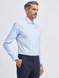 Camicia manica lunga Xacus - azzurro - 0