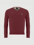 Pullover manica lunga Fynch-hatton - bordeaux - 0