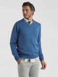 Maglia manica lunga casual Fynch-hatton - azzurro - 0