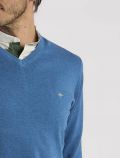 Maglia manica lunga casual Fynch-hatton - azzurro - 1