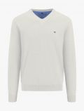 Maglia manica lunga casual Fynch-hatton - gesso - 0