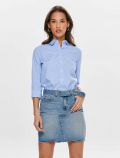Camicia manica lunga giovane Jdy - azzurro bianco - 0