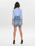 Camicia manica lunga giovane Jdy - azzurro bianco - 4