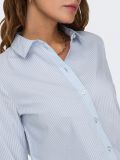 Camicia manica lunga giovane Jdy - bianco azzurro - 1