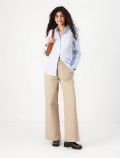 Camicia manica lunga giovane Jdy - bianco azzurro - 2