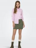 Camicia manica lunga Jdy - rosa bianco - 1