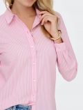 Camicia manica lunga giovane Jdy - rosa bianco - 1