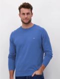 Maglia manica lunga casual Fynch-hatton - azzurro - 0