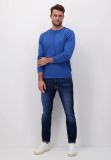 Maglia manica lunga casual Fynch-hatton - oceano - 1