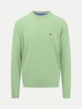 Maglia manica lunga casual Fynch-hatton - verde acqua - 0