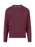 Maglia manica lunga casual Fynch-hatton - borgogna - 5