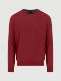 Maglia manica lunga casual Fynch-hatton - bordeaux - 0