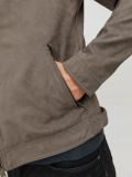 Giubbino ecopelle Jack & Jones - tortora - 4