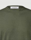 Pullover manica lunga Gran Sasso - verde oliva - 1
