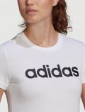 T-shirt manica corta sportiva Adidas - white - 1