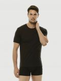 Maglia manica corta in cotone Lvb Man - nero - 0