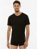 Maglia manica corta in cotone Lvb Man - nero - 0