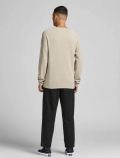 Maglia manica lunga Jack & Jones - oatmeal - 4