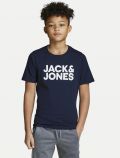 T-shirt manica corta Jack & Jones - navy - 0