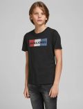 T-shirt manica corta Jack & Jones - black - 0