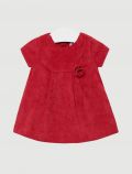 Abito manica corta Newborn - amarena - 0