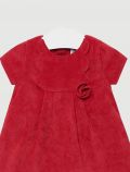 Abito manica corta Newborn - amarena - 2