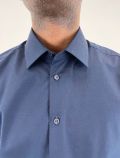 Camicia manica lunga Luca Argentieri - blu - 2