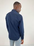 Camicia manica lunga Luca Argentieri - blu - 5
