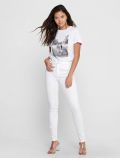 Pantalone jeans Only - white - 1