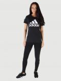 T-shirt manica corta sportiva Adidas - black - 0