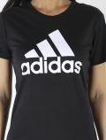 T-shirt manica corta sportiva Adidas - black - 2